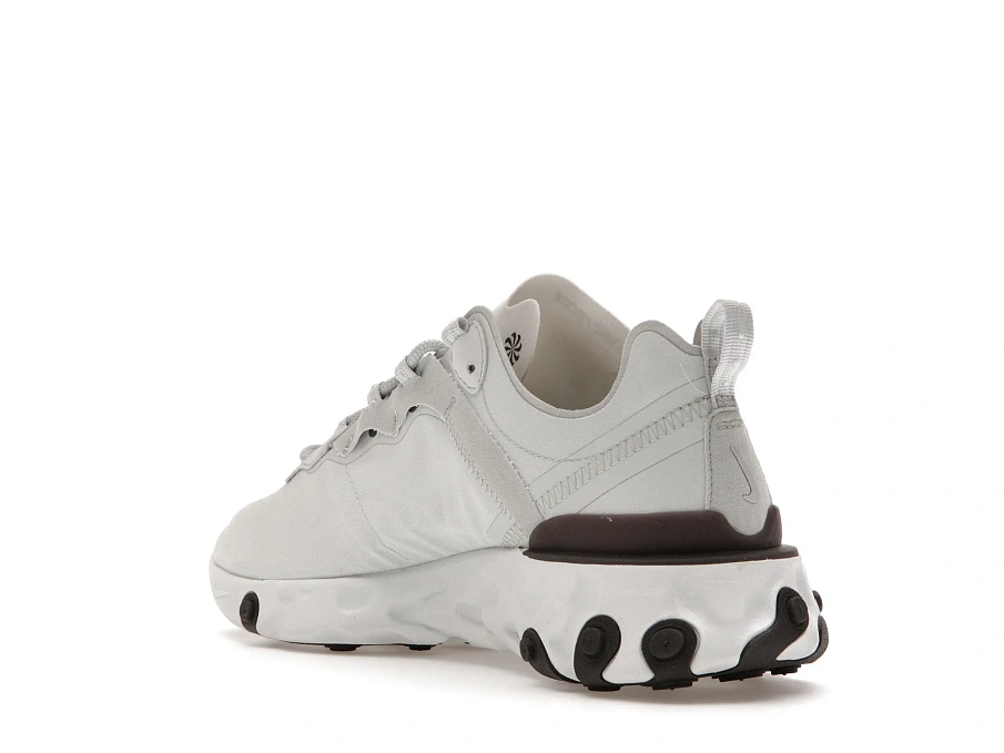 Фото № 6 с приближением к товару «‎Nike React Element 55 Pure Platinum Thunder Grey»