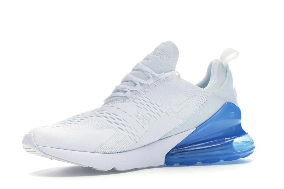 Фото № 2 с приближением к товару «‎Nike Air Max 270 White Pack (Photo Blue)»