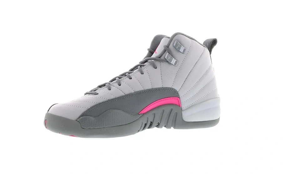 Фото № 4 с приближением к товару «‎Jordan 12 Retro Wolf Grey Vivid Pink »