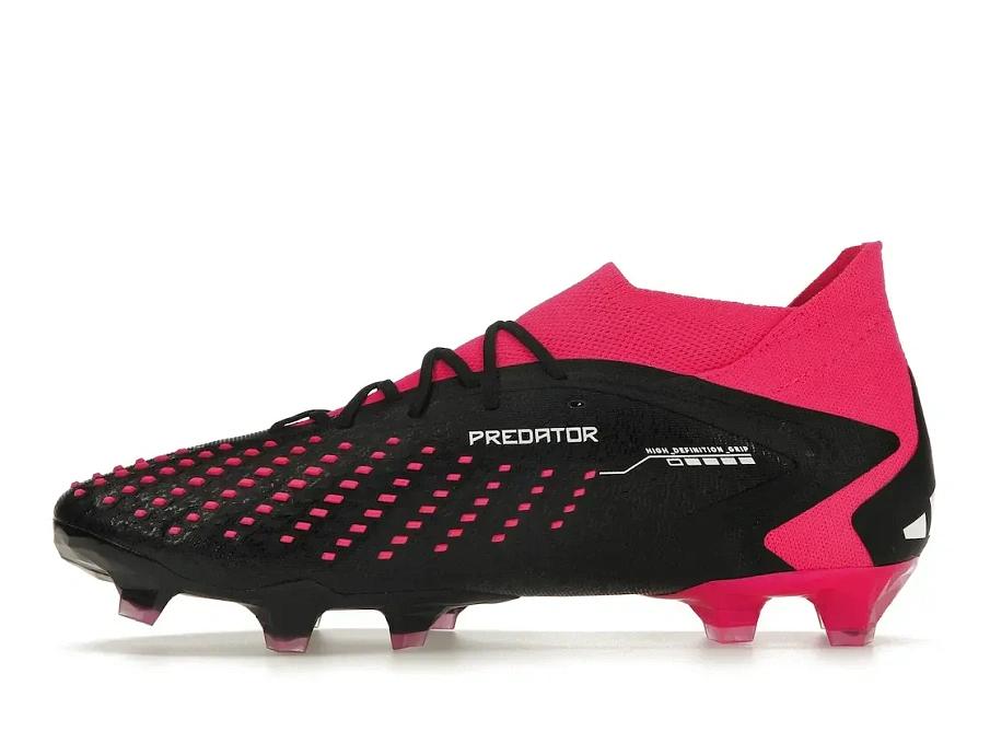 Фото № 3 с приближением к товару «‎adidas Predator Accuracy.1 FG Black Team Shock Pink»
