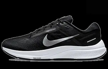 Nike Air Zoom Structure 24 Low-Top Running Shoes BlackSilver - 1