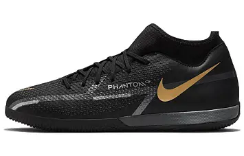 Nike Phantom GT2 Academy Dynamic Fit IC Soccer Shoes BlackGold - 1