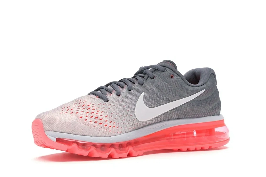 Фото № 3 с приближением к товару «‎Nike Air Max 2017 Pure Platinum Hot Lava »