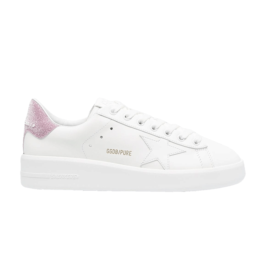 Фото № 1 с приближением к товару «‎Golden Goose Women's Purestar White Pink Glitter»