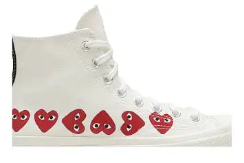 Comme des Garçons Play x Converse Chuck 70 Hi Top Multi Heart - 3