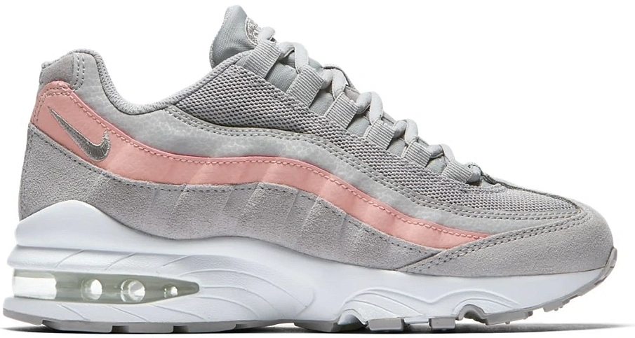 Фото № 1 с приближением к товару «‎Nike Air Max 95 Atmosphere Grey Bleached Coral »