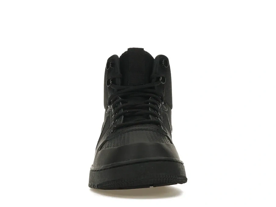 Фото № 2 с приближением к товару «‎Nike Court Borough Mid Winter Triple Black»