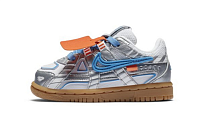 Фото № 1 с приближением к товару «‎Off-White x Nike Air Rubber Dunk (TD) "University Blue»