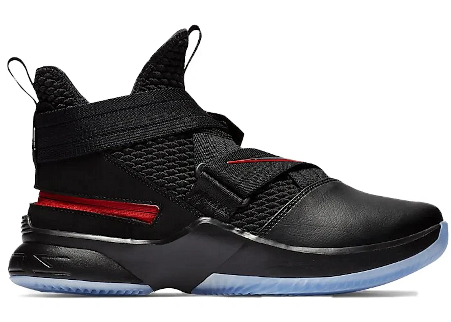 Фото № 1 с приближением к товару «‎Nike LeBron Soldier 12 FlyEase Black»