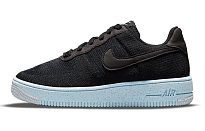 Фото № 1 с приближением к товару «‎Nike Air Force 1 Crater Flyknit GS 'Black Chambray Blue'»