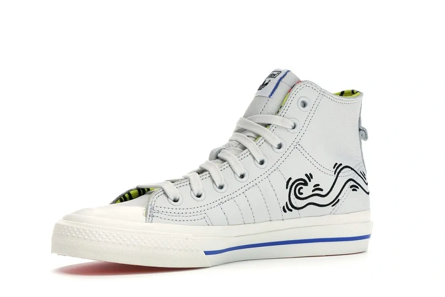 Фото № 4 с приближением к товару «‎adidas Nizza Hi Keith Haring»