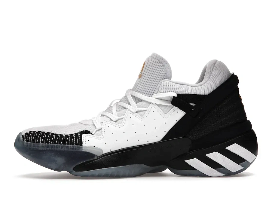 Фото № 3 с приближением к товару «‎adidas D.O.N. Issue #2 White Black Gold»