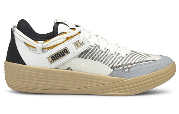  Puma Clyde Full Pro Kuzma Basketball shoes WhitePebble - 2
