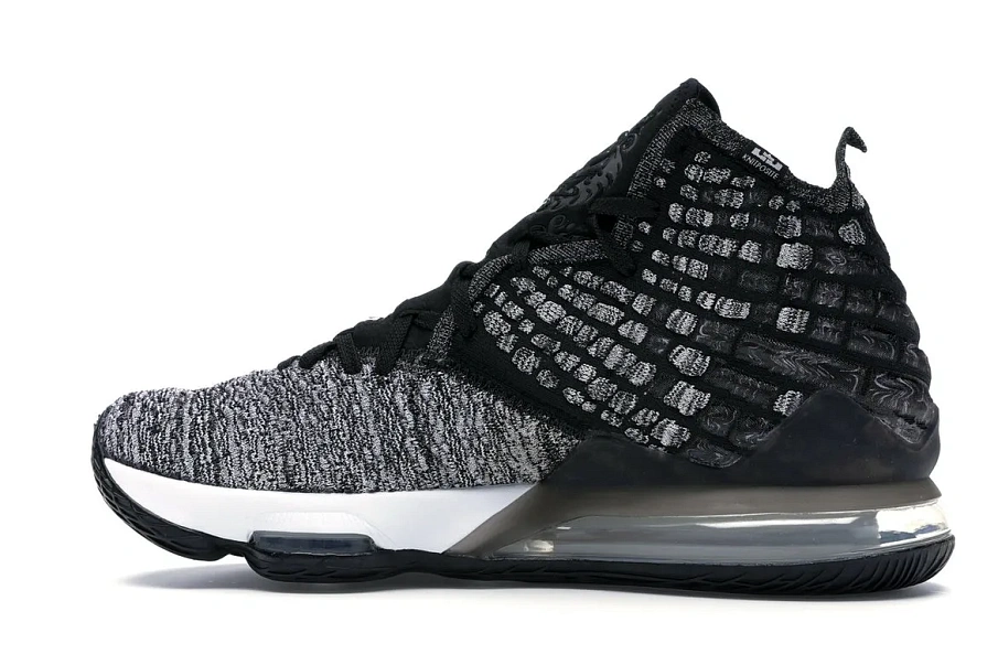 Фото № 5 с приближением к товару «‎Nike LeBron 17 Black White»