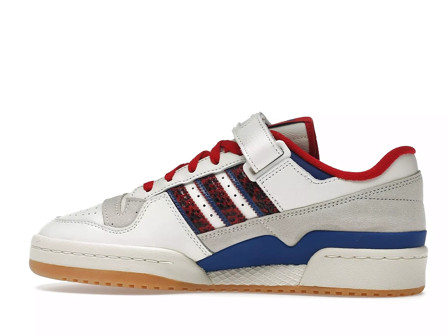 Фото № 6 с приближением к товару «‎adidas Forum 84 Low Off White Scarlet Collegiate Royal»