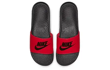 Nike Benassi "Just Do It" Slippers RedBlack - 3