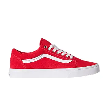 Vans Women's Old Skool Pop Lace - Racing Red - 1