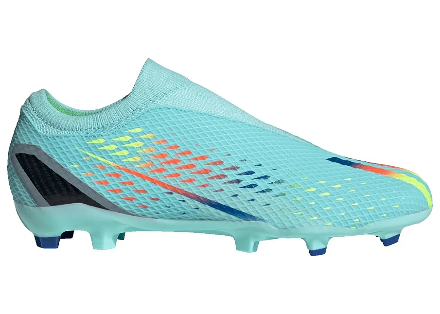 Фото № 1 с приближением к товару «‎adidas X Speedportal.3 Laceless FG Clear Aqua Power Blue»