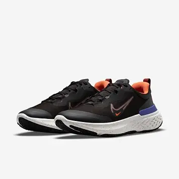 Nike React Miler 2 Shield Running Shoes BlackPurple - 3