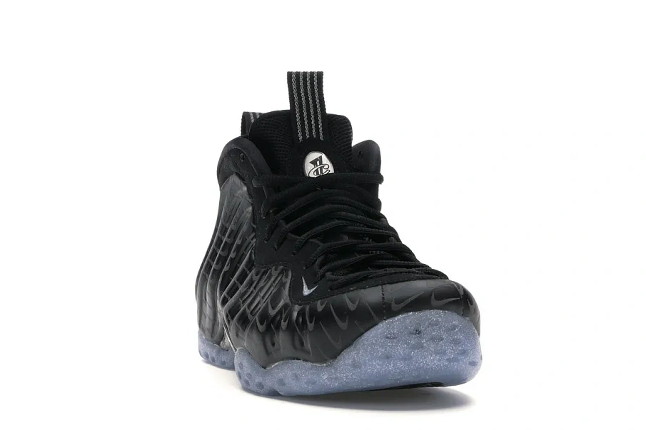 Фото № 3 с приближением к товару «‎Nike Air Foamposite One All-Over Swoosh Black»