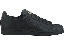 Фото № 1 с приближением к товару «‎adidas Superstar Black/Black-Gold Metallic»