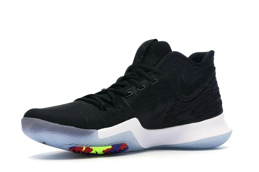 Фото № 2 с приближением к товару «‎Nike Kyrie 3 Black Multi-Color»