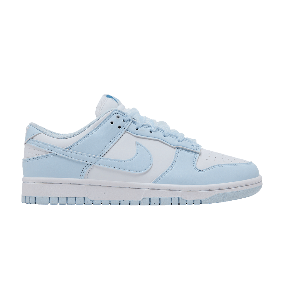 Фото № 1 с приближением к товару «‎Nike Women's Dunk Low Next Nature Sheer Lace Pack - Blue Tint»