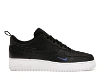 Фото № 1 с приближением к товару «‎Nike Air Force 1 Low Cut Out Reflective Swoosh Black Blue»