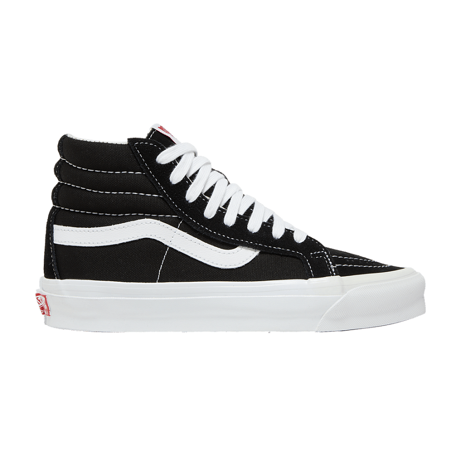 Фото № 1 с приближением к товару «‎Vans OG Sk8-Hi LX Black»