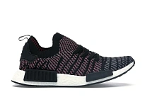 Фото № 1 с приближением к товару «‎adidas NMD R1 STLT Black Grey Solar Pink»