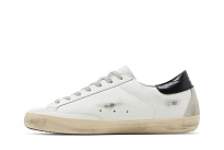Фото № 4 с приближением к товару «‎Golden Goose Women's Superstar White Ice Black»