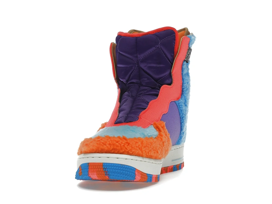 Фото № 2 с приближением к товару «‎Nike Air Force 1 Rebel XX Sherpa Multi »