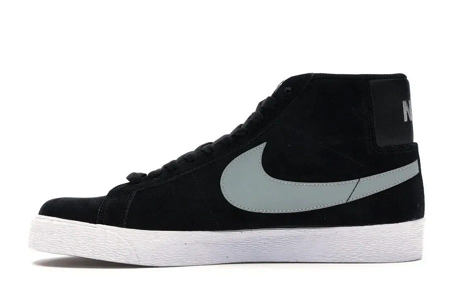 Фото № 3 с приближением к товару «‎Nike SB Blazer Black White Base Grey»