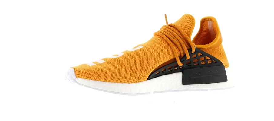 Фото № 4 с приближением к товару «‎adidas NMD R1 Pharrell HU Hue Man Tangerine»
