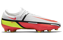 Фото № 2 с приближением к товару «‎Nike Phantom GT2 Pro FG Soccer Shoes WhiteOrange»