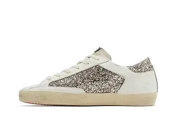 Golden Goose Women's Superstar Glitter - White Seedpearl - 4
