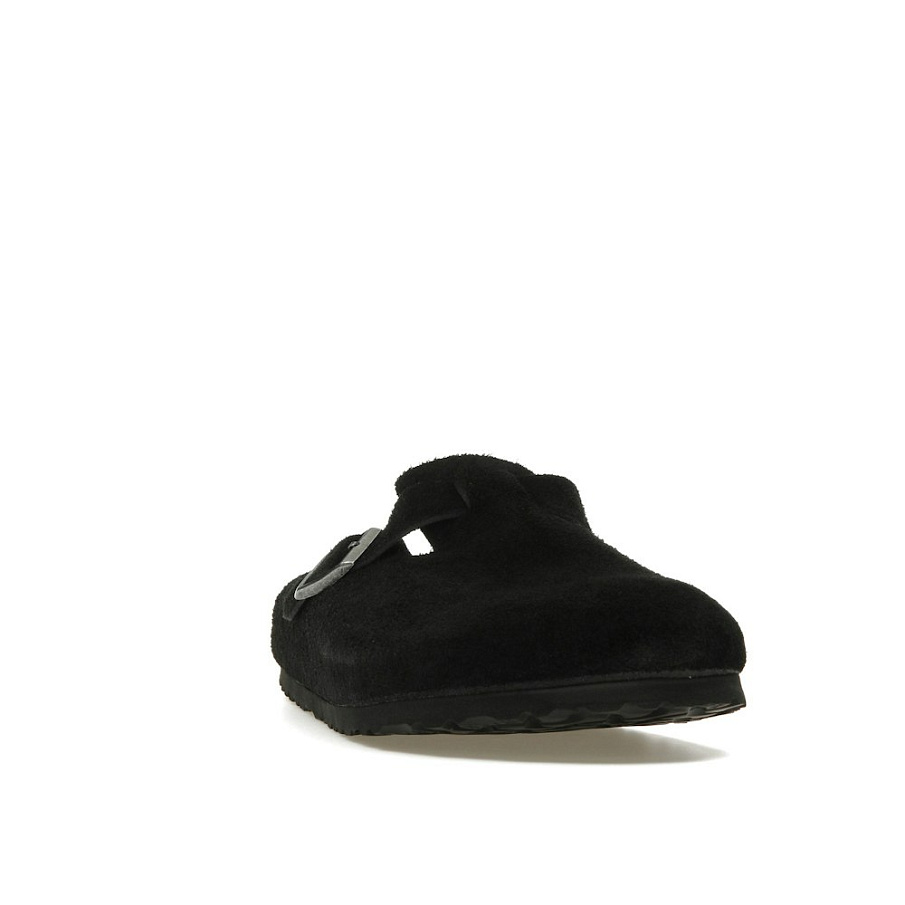 Фото № 2 с приближением к товару «‎Birkenstock Boston Suede Black»