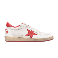 Фото № 1 с приближением к товару «‎Golden Goose Women's Ball Star White Red»