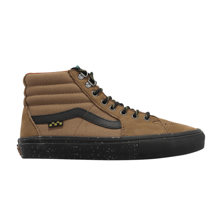 Фото № 1 с приближением к товару «‎Vans Skate Sk8-Hi Outdoor Brown Black»