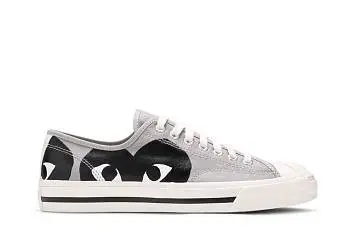 Comme des Garçons PLAY x Converse Jack Purcell Drizzle Black - 2