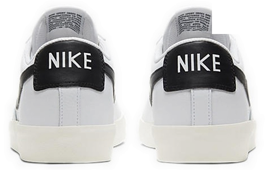 Фото № 4 с приближением к товару «‎General Nike Blazer low Skate shoes "Leather White"»