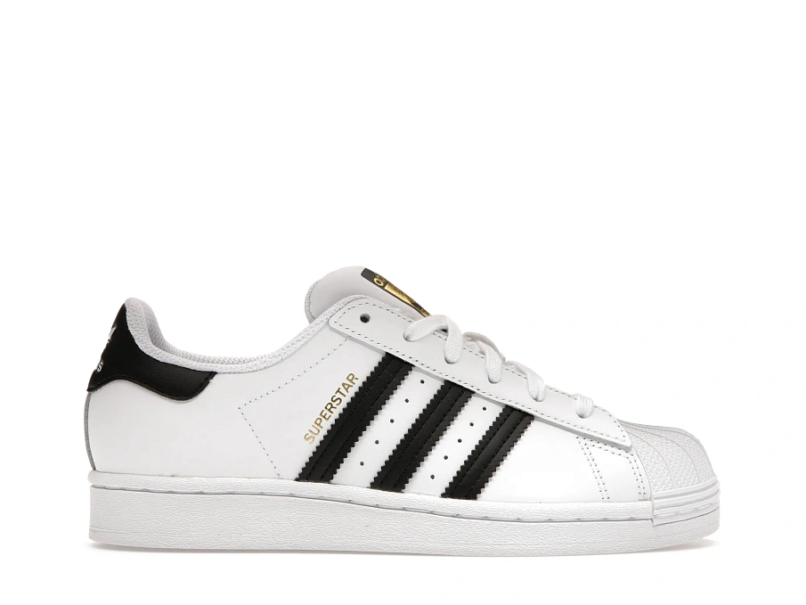 Фото № 1 с приближением к товару «‎adidas Superstar Cloud White Core Black Gold »