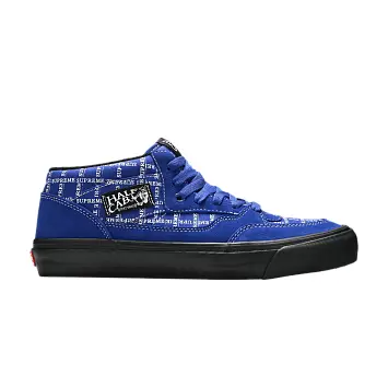 Supreme x Vans Half Cab Pro 92 Logo Pattern - Royal Blue - 1