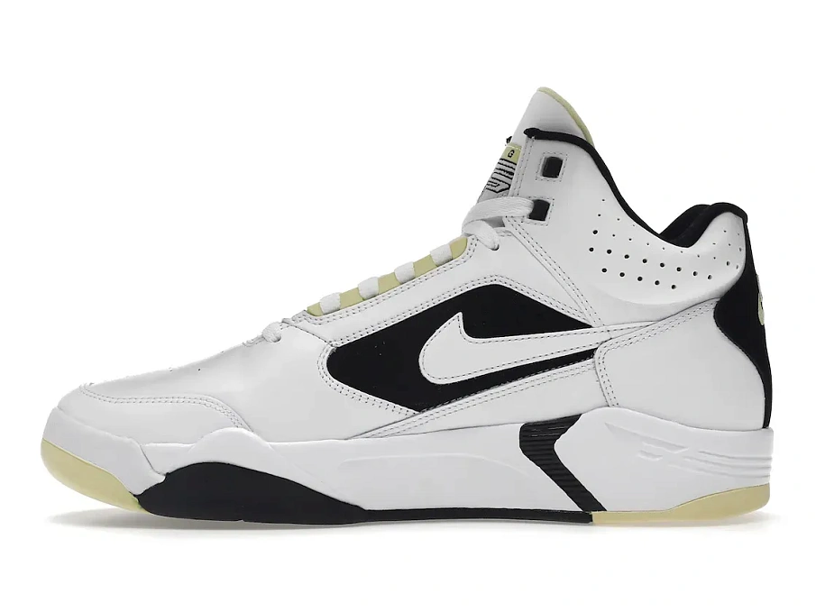 Фото № 3 с приближением к товару «‎Nike Air Flight Lite Mid White Lemon Black White»