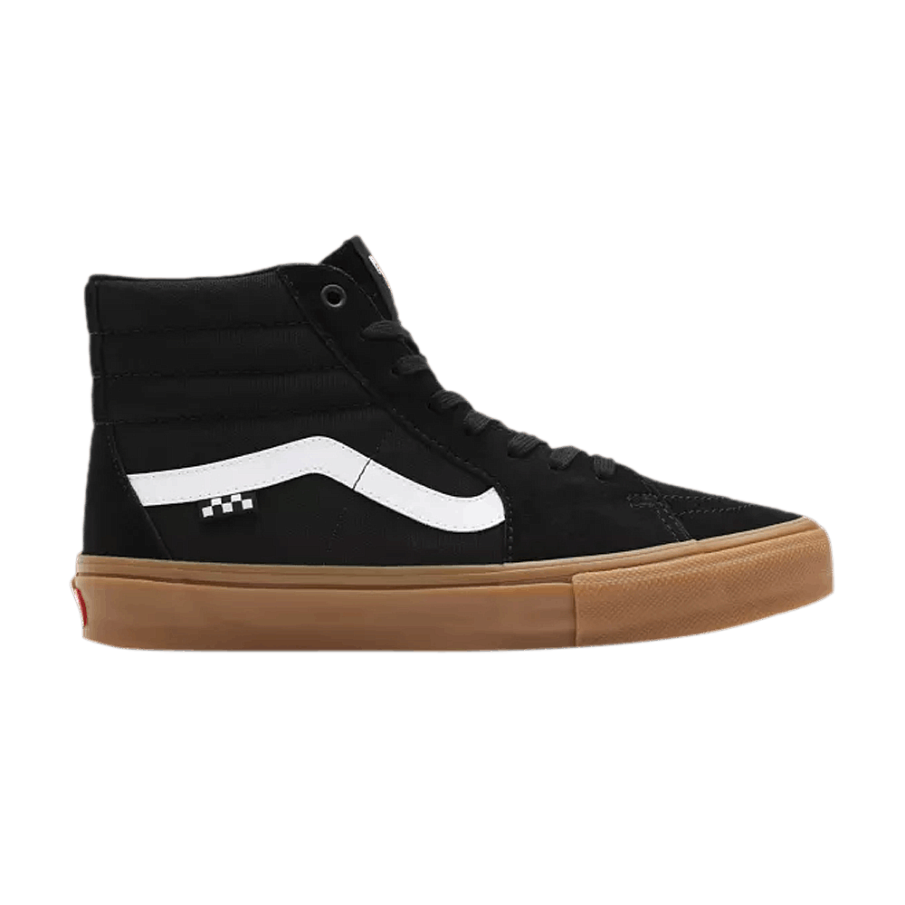 Фото № 1 с приближением к товару «‎Vans Skate Sk8-Hi Checkerboard - Black Gum»