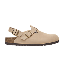 Фото № 1 с приближением к товару «‎Birkenstock Women's Tokio Nubuck Narrow Sandcastle»