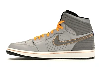 Фото № 3 с приближением к товару «‎Jordan 1 Retro 93 Wolf Grey Orange»