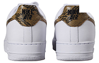 Фото № 4 с приближением к товару «‎ Nike Air Force 1 Low Skate shoes WhiteElemental GoldDark HazelBlack»
