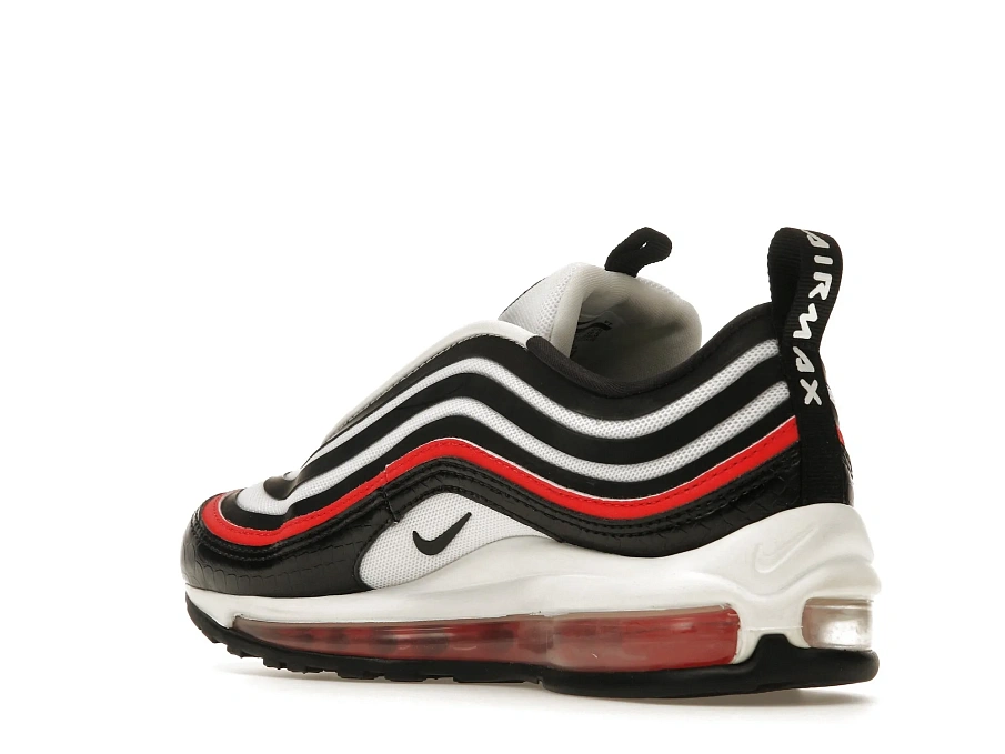 Фото № 6 с приближением к товару «‎Nike Air Max 97 Ultra 17 Black White Habanero Red »