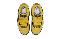 Фото № 4 с приближением к товару «‎Nike Air Jordan 4 Retro (GS) Vintage Basketball shoes Tour Yellow»